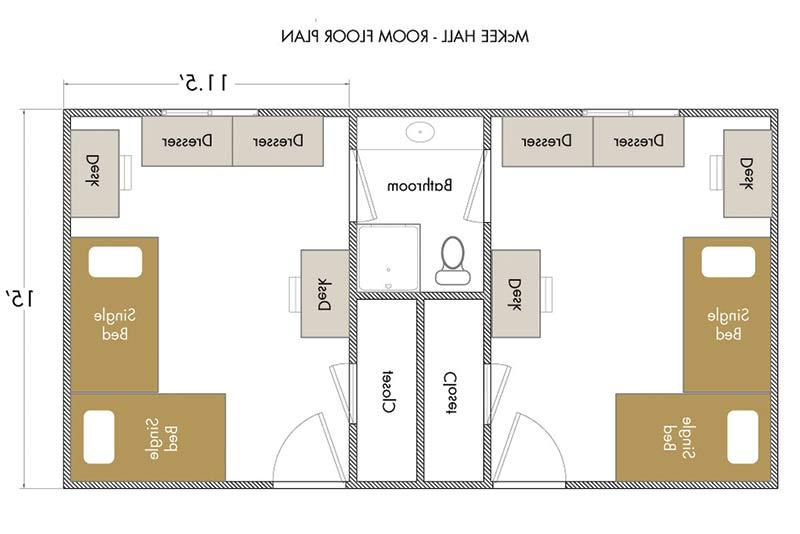Room floorplan